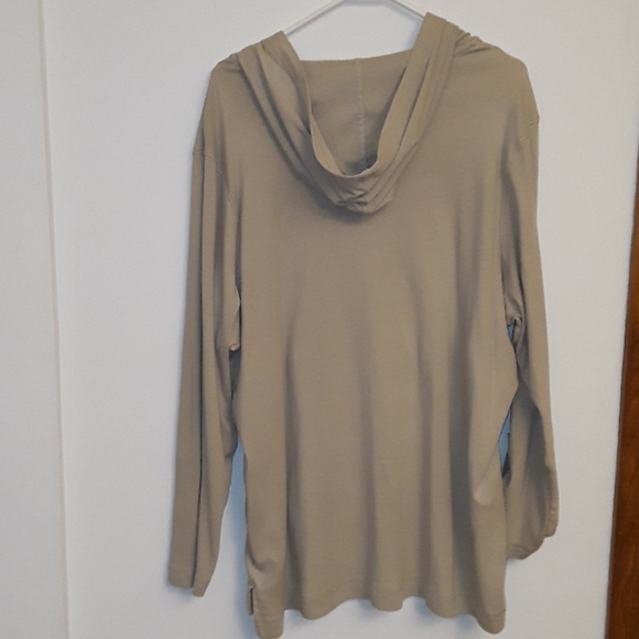 SOLD - Style & Co Hoodie w/Attached Ribbed Tank - Picture 3 of 10